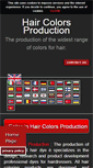 Mobile Screenshot of hair-colors-production.com